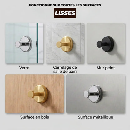 HOOKS™ - Confezione da 4 ganci murali senza foratura